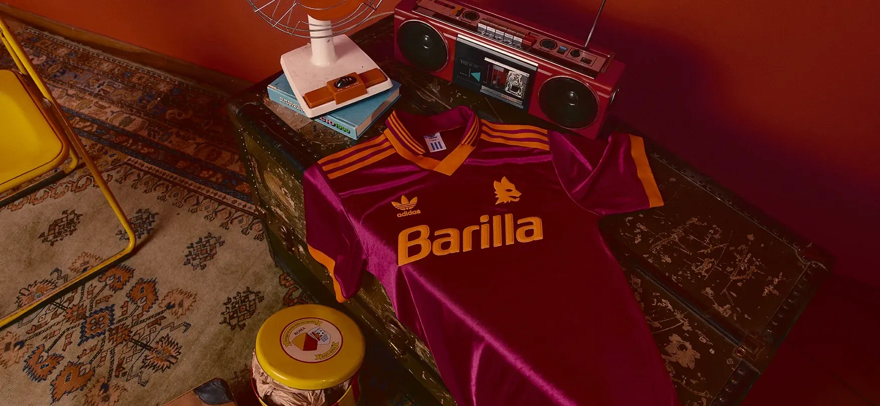 AS Roma Unveils "Bring Back" Collection in Collaboration with adidas Originals