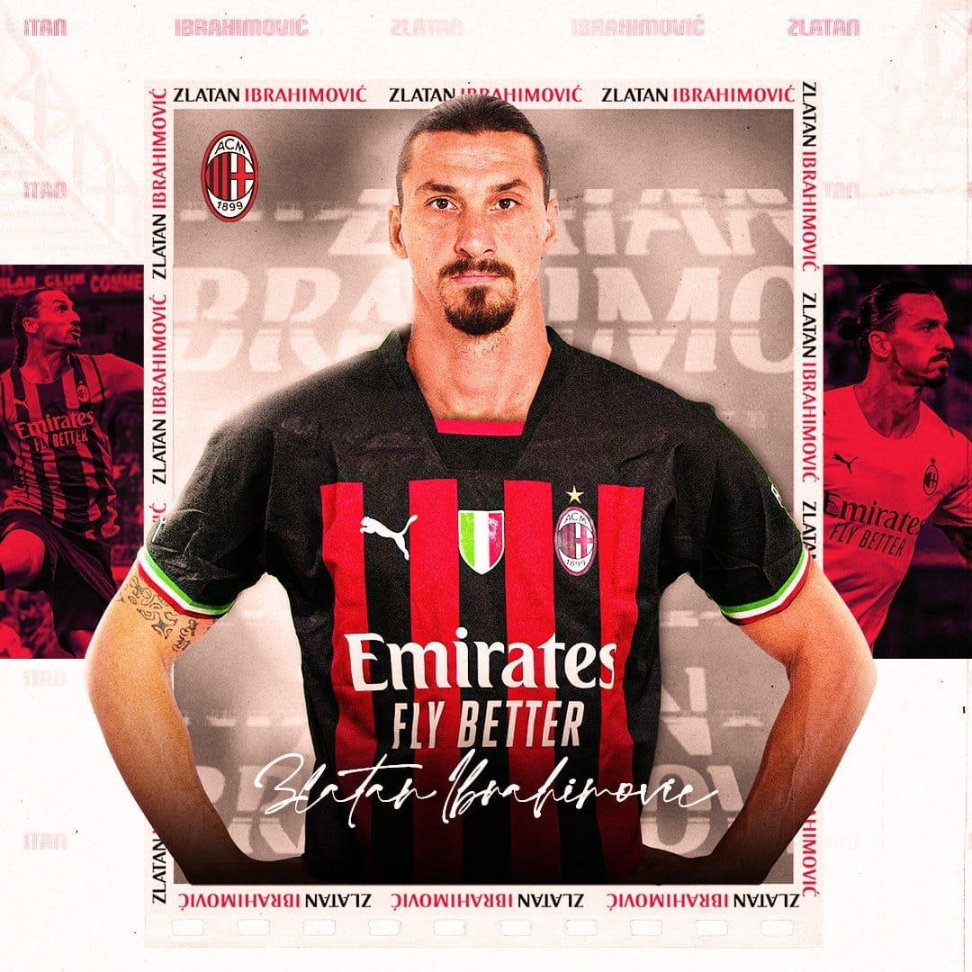 OFFICIAL: Zlatan Ibrahimovic has signed a new 1-year deal with AC Milan that will take him past his 41st birthday