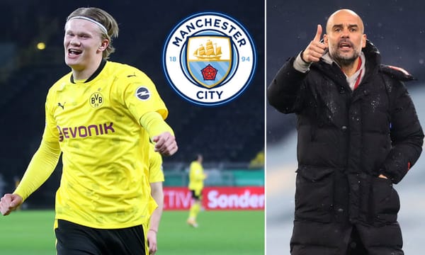 Premier League Champions Manchester City have put a deal in place to sign Erling Haaland this summer - deal worth £100 million