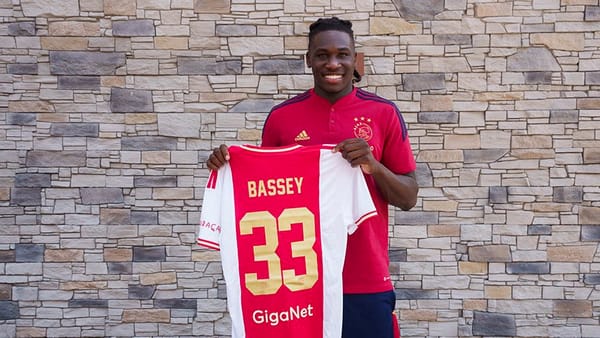 Super Eagles defender Calvin Bassey has joined Eredivisie Champions Ajax from Rangers FC on a five-year deal