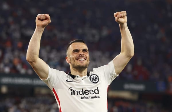 Filip Kostic will miss Eintracht Frankfurt’s UEFA Super Cup final against Real Madrid with the 29-year-old set to sign for 