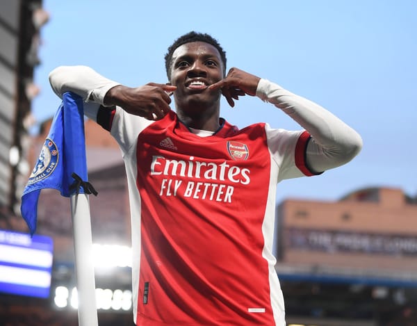 Arsenal make transfer U-turn to keep Eddie Nketiah at the Emirates beyond this summer