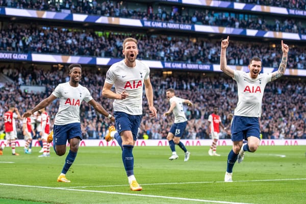 Harry Kane and Son Heung Min were instrumental as riotous Spurs clatter Arsenal in their quest for Champions League football