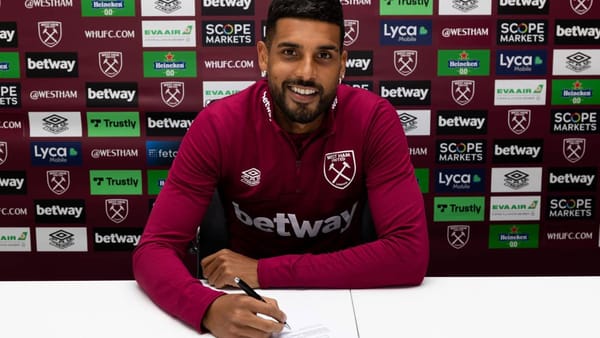 Emerson Palmieri signs for West Ham