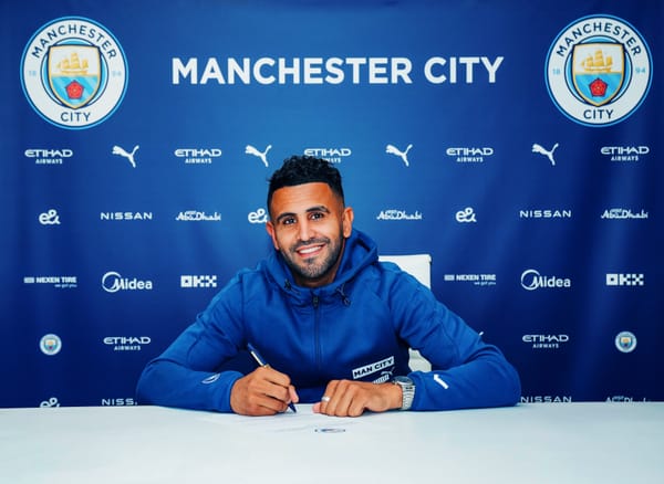 OFFICIAL: Riyad Mahrez extends his contract with Manchester City by two years to take his stay until 2025