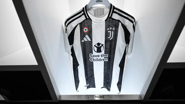 Juventus Announces 'Save the Children' as First Team Shirt Sponsor.